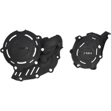 Acerbis KTM/Husqvarna 450 SXF/FC 23-27 450/501 EXC-F/FE 24-27 Black X-Power Kit