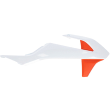 Acerbis KTM 50SX 16-23 White/Orange Radiator Shrouds