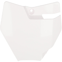 Acerbis KTM/Gas Gas 50 SX 16-23 MC50 21-23 White Front Number Plate