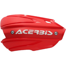 Acerbis Endurance-X Red/White Handguard Spoilers
