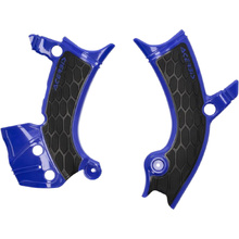 Acerbis Yamaha YZ250F 24-27 YZ450F 23-27 Blue/Black X-Grip Frame Guards