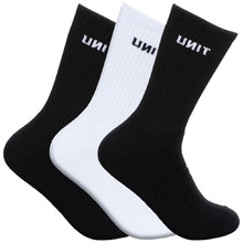 Unit Cotton Multi Crew Socks - 3 Pack