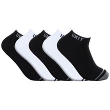 Unit Bamboo Multi Ankle Socks - 5 Pack