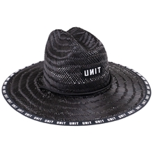 Unit Case Black Straw Hat