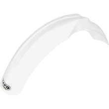 UFO Honda CR125/CR250/CR500 White Front Fender