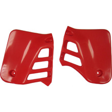 UFO Honda CR125 85-88 1988 OEM Red Radiator Shrouds