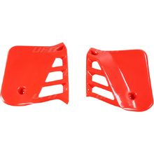 UFO Honda CR250 85-87 1988 OEM Red Radiator Shrouds