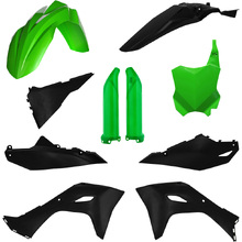 Acerbis Kawasaki KX250F 25-26 KX450F 24-26 Green/Black Plastics Kit