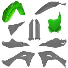 Acerbis Kawasaki KX250F 25-26 KX450F 24-26 Green/Grey Plastics Kit