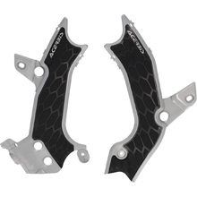 Acerbis Kawasaki KX250F 25-27 KX450F 24-26 Silver/Black X-Grip Frame Guards
