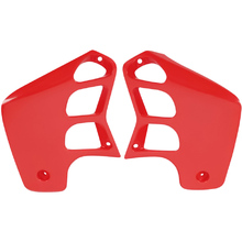 UFO Honda CR125 89-90 CR250 88-89 Red Radiator Shrouds