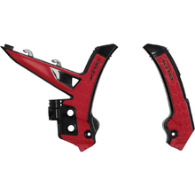 Acerbis Gas Gas MC/EC 125-500 24-25 Black/Red X-Grip Frame Guards