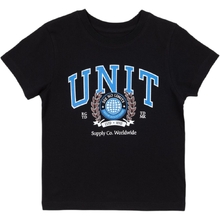 Unit Track Black Toddler Tee