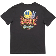 Unit Happy Washed Black Kids Tee