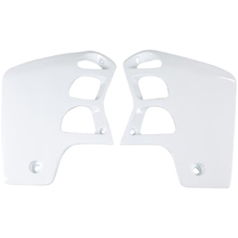 UFO Honda CR500 89-02 White Radiator Shrouds