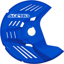 Acerbis Yamaha/Kawasaki/Honda X-Brake Linear Blue Front Disc Cover