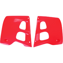 UFO Honda CR125 91-92 CR250 90-91 Red Radiator Shrouds
