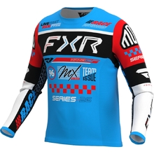 FXR 2026 Podium Gladiator Cyan/Black/Red Jersey