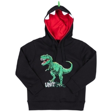 Unit Rex Toddler Black Hoodie