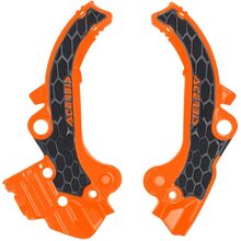 Acerbis KTM/Husqvarna/Gas Gas 65 SX/TC/MC 24-27 Orange/Black X-Grip Frame Guards