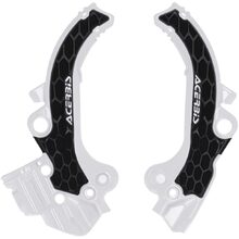 Acerbis KTM/Husqvarna/Gas Gas 65 SX/TC/MC 24-27 White/Black X-Grip Frame Guards