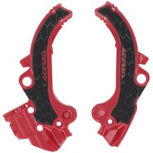 Acerbis KTM/Husqvarna/Gas Gas 65 SX/TC/MC 24-27 Red/Black X-Grip Frame Guards