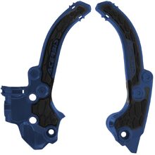 Acerbis KTM/Husqvarna/Gas Gas 50 SX/TC/MC 24-27 Blue/Black X-Grip Frame Guards