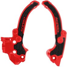 Acerbis KTM/Husqvarna/Gas Gas 50 SX/TC/MC 24-27 Red/Black X-Grip Frame Guards