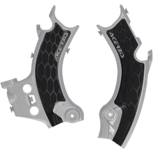 Acerbis Honda CRF250/450R 25-26 Silver/Black X-Grip Frame Guards