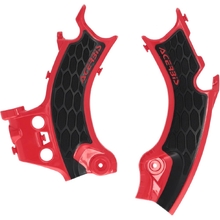 Acerbis Honda CRF250/450R 25-26 Red/Black X-Grip Frame Guards