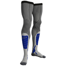 Acerbis X-Leg Vented Pro Blue Knee Brace Socks