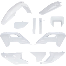 Acerbis Husqvarna TE/FE 24-25 White Plastics Kit