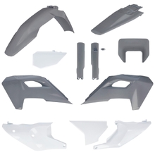 Acerbis Husqvarna TE/FE 24-25 Grey/White Plastics Kit