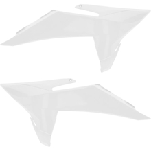 Acerbis KTM SX/SX-F 25-27 White Radiator Shrouds