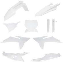 Acerbis KTM SX/SXF 25-27 White Plastics Kit
