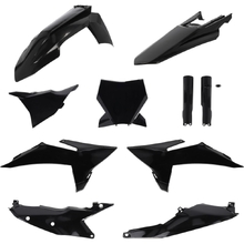 Acerbis KTM SX/SXF 25-27 Black Plastics Kit