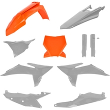 Acerbis KTM SX/SXF 25-27 Orange/Grey Plastics Kit