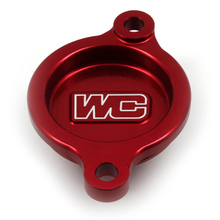Works Connection Honda  CRF450R/RX 17-25 Red Oil Filter Cover