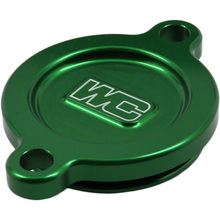 Works Connection Kawasaki KX450F 16-25 Green Oil Filter Cover