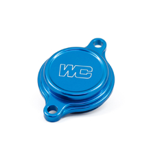 Works Connection Yamaha YZF/WRF/X Blue Oil Filter Cover