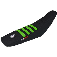 Seat Concepts Kawasaki KX250F 21-26 KX450F 19-26 Race 2.0 Black/Black/Green Complete Seat