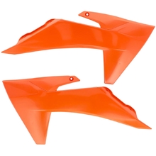 Acerbis KTM 50SX 24-27 Orange Radiator Shrouds