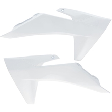 Acerbis KTM 50SX 24-27 White Radiator Shrouds