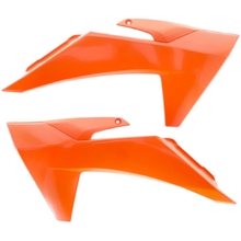 Acerbis KTM 65SX 24-27 Orange Radiator Shrouds