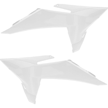Acerbis KTM 85SX 25-27 White Radiator Shrouds