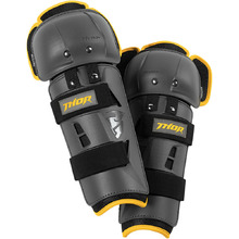 Thor Sector GP Charcoal/Yellow CE Knee Guards