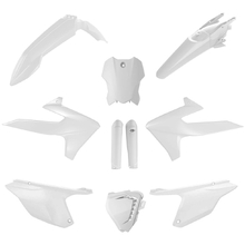 Acerbis Triumph TF 24-26 White Plastics Kit