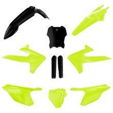 Acerbis Triumph TF 24-26 Black/Yellow Plastics Kit