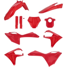 Acerbis MC/MC-F 24-26 Red Plastics Kit