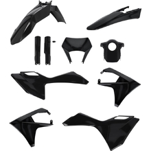 Acerbis Gas Gas EC/ECF 24-26 Black Plastics Kit